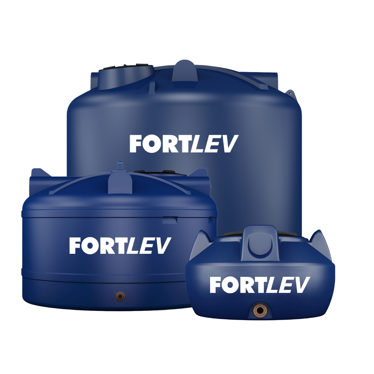 Pack Tanques fortlev - fundo transparente